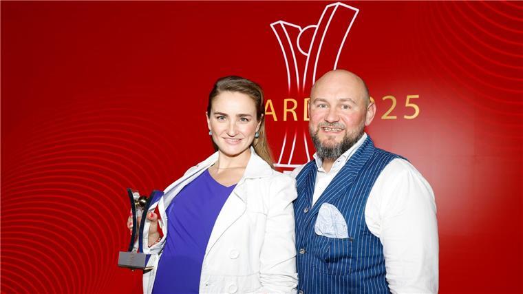 Nach schwerer Zeit: Gold-Schwimmerin Semechin im Babyglück Endlich zu dritt: Elena Semechin und ihr Mann Phillip freuen sich über Sohn Klaus Phillip. (Archivbild)