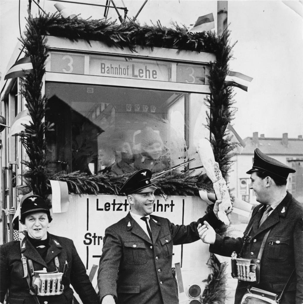 Endstation: 1964 wurde die Linie 3 auf dem verbleibenden Abschnitt zwischen dem ...
