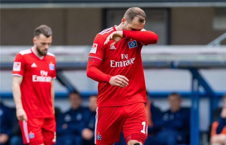 Enttäuscht: Pierre-Michel Lasogga.