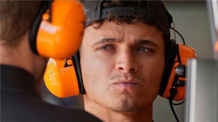 Windige Angelegenheit: Norris Schnellster vor Verstappen Er fährt die Bestzeit vorm Qualifying.