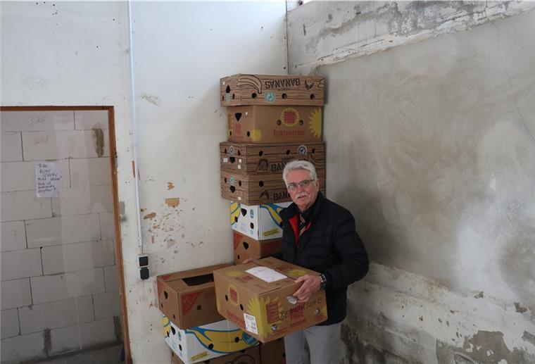Bremerhaven: Kolping Tex hilft den Ukrainern Er hofft auf zahlreiche Spenden für die Ukraine: Edmund Kaune vom Kolping-Bezirksverband Nordsee.