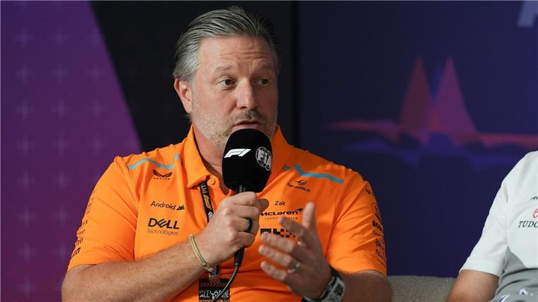 Er poltert gegen Verstappen.