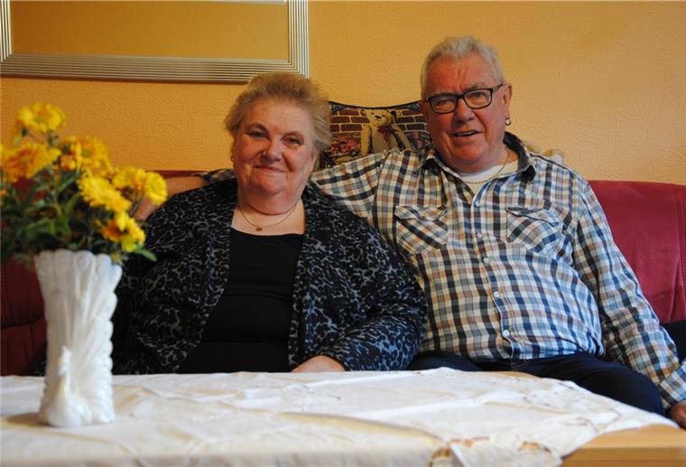Erika und Helge-Christian Haberer feiern Freitag ihre goldene Hochzeit. Corona lässt allerdings nur ein gemütliches Beisammensein mit der Familie zu.