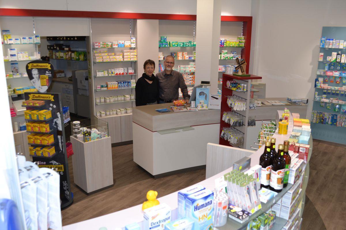 Erika und Klaus-Peter Miéville haben kräftig in ihre Apotheke investiert