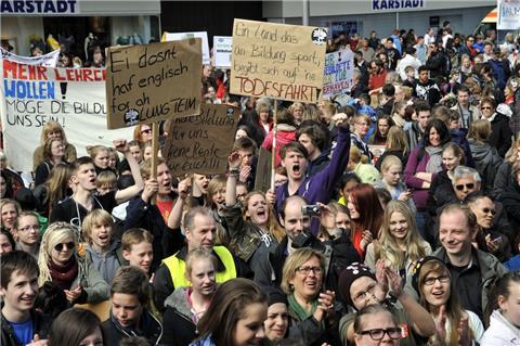Lehrer wollen wieder protestieren