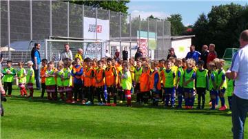 Eröffnung Gewoba-Jugendfußballcup 2017