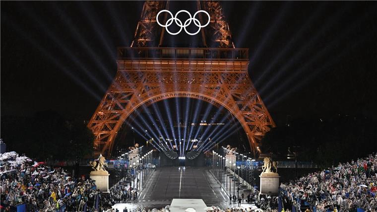 Eröffnung mit Spektakel: Die Sommerspiele in Paris haben begonnen.