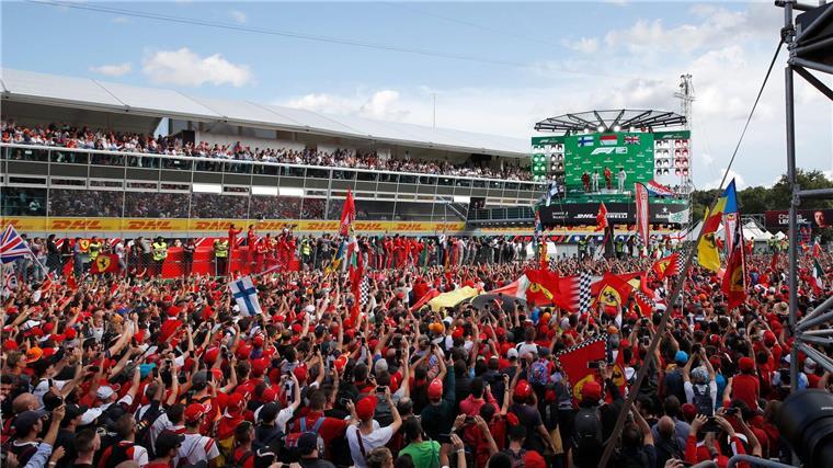 Es ist das Podium. nach dem sich alle sehnen - erst recht die Ferrari-Piloten.