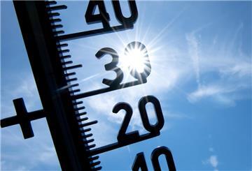 Es wird warm in dieser Woche. 
