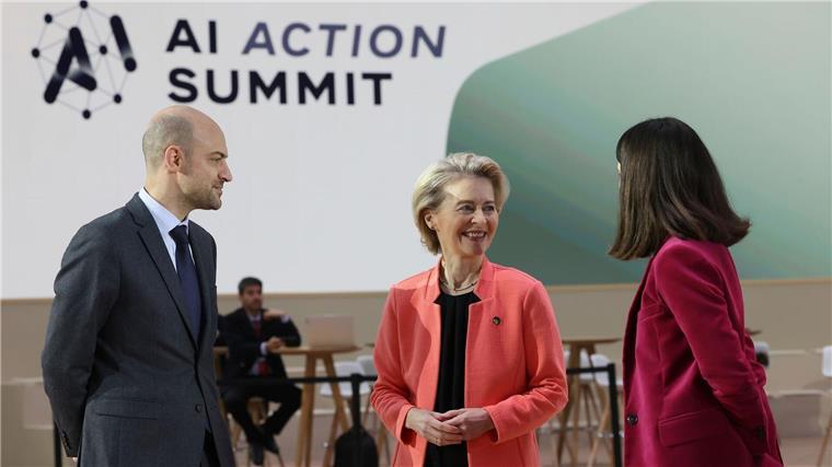 EU-Kommissionschefin von der Leyen hat Milliardeninvestitionen in KI angekündigt.