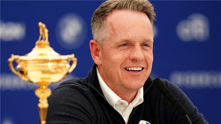 Mission Titelverteidigung: Europa-Team für Ryder Cup steht Europas Ryder-Cup-Kapitän Luke Donald hat seine zwölf Spieler für den Kontinentalvergleich mit den USA beisammen. (Archivbild)