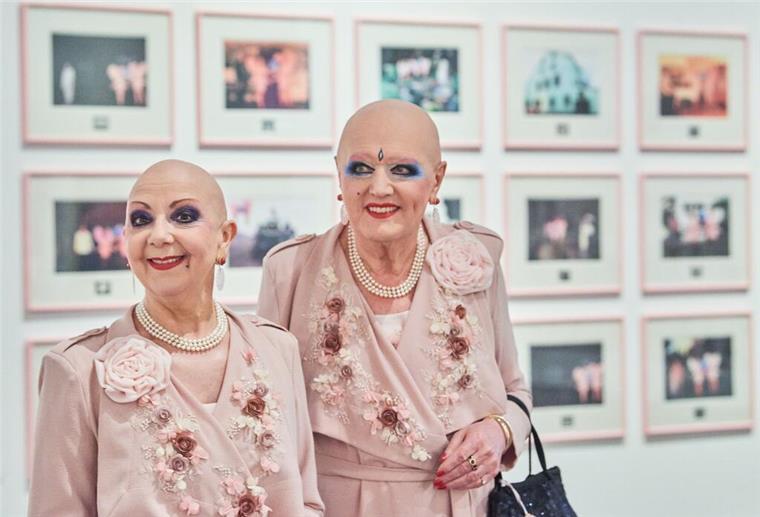 Eva vom Künstler-Paar Eva & Adele ist tot Eva & Adele waren eine Art Gesamtkunstwerk. (Archivbild)