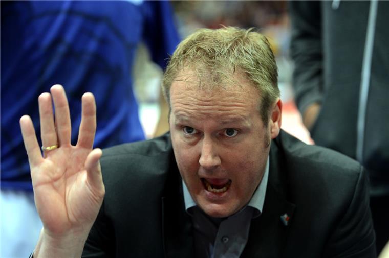 Ex-Eisbären-Trainer Doug Spradley ist jetzt in Würzburg tätig. Foto Scheer
