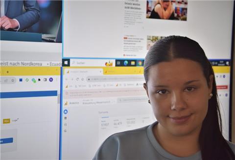 Fabienne Hoffmann kocht sehr gerne. Aktuell macht die 16-Jährige ein Praktikum bei nord24. 