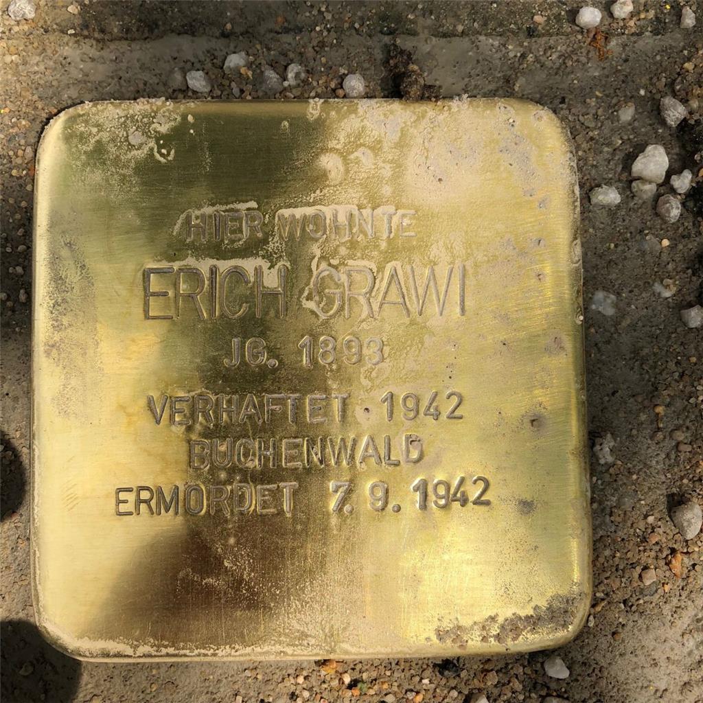Familie Erich Grawi, Weserstraße 19d Foto: Brockmann