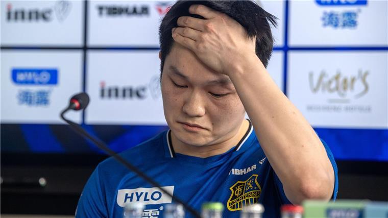Fan Zhendong beim 1. FC Saarbrücken.