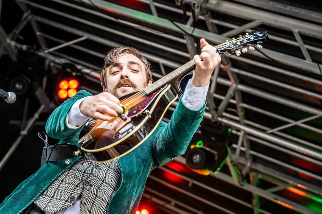 Fans von Punkmusik kamen beim Fonsstock auf ihre Kosten. Foto: Flüchter