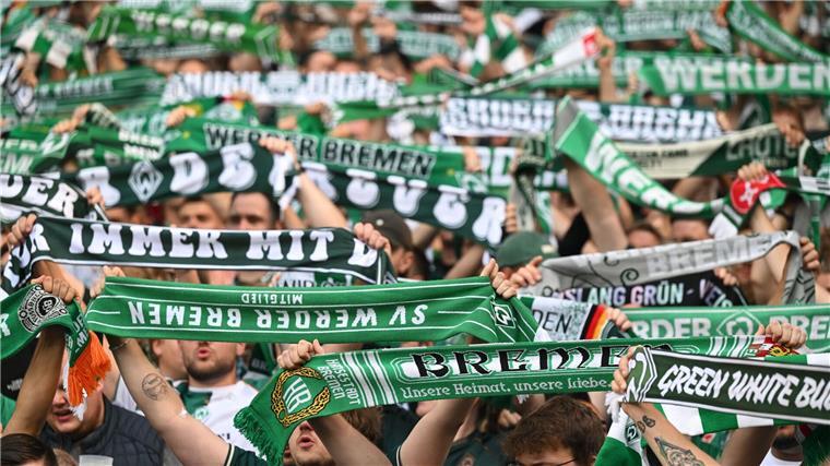 Fans von Werder Bremen. (Archiv) 