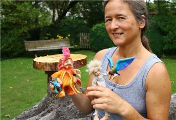 Fantastische Kunst: Diese zwei Figuren werden in den nächsten Geschichten von Andrea Tömösy wichtige Rollen spielen.