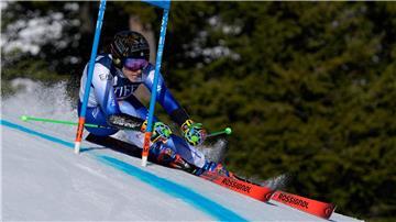 Federica Brignone gewann ihre dritte Weltcup-Kristallkugel dieses Winters.