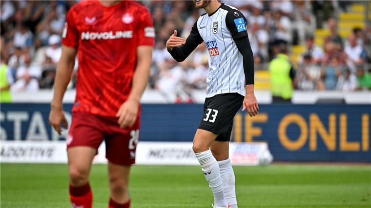 Ulm gibt Führung aus der Hand: 1:2 gegen Kaiserslautern Felix Higl glänzte als Ulmer Torschütze.