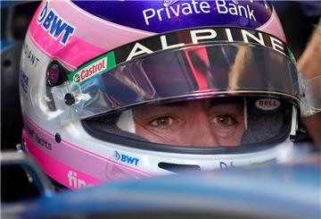 Fernando Alonso aus Spanien vom Team Alpine