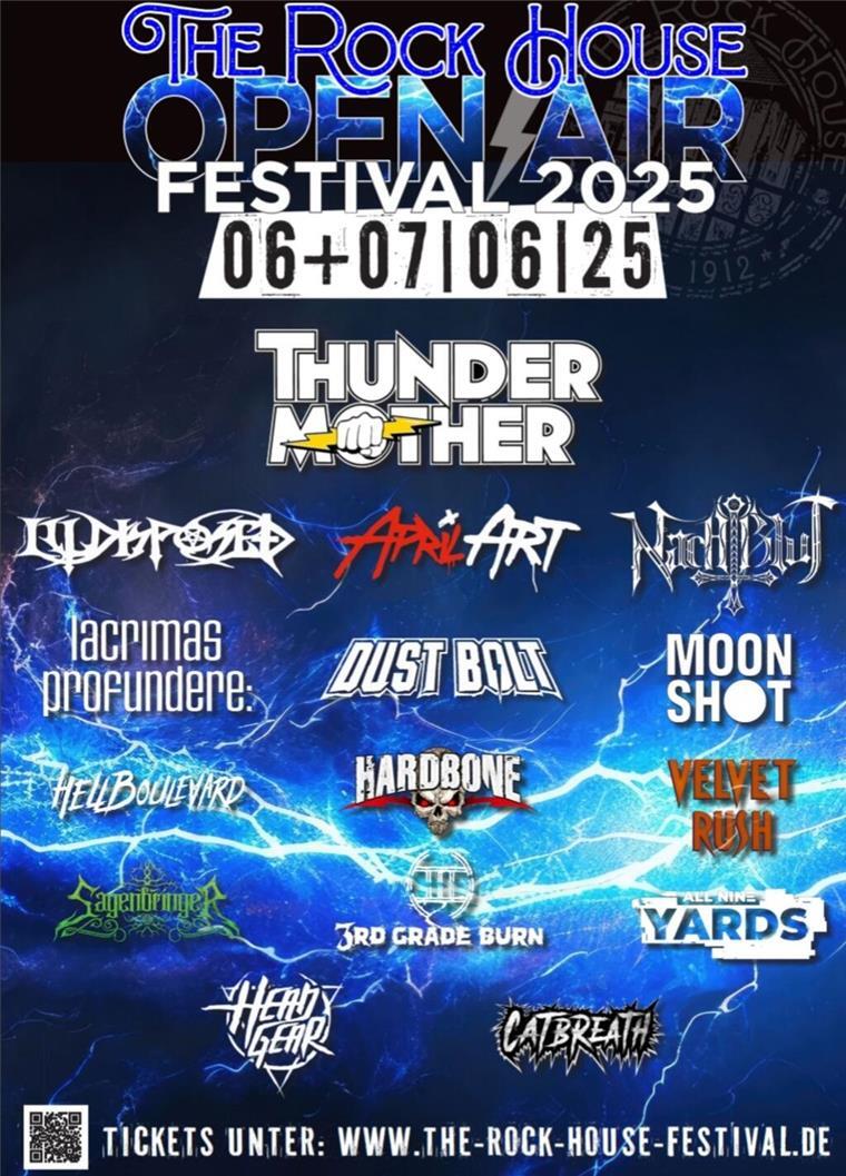 Plakat Rock House 2025