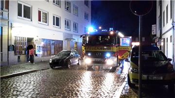 Feuer in der Jahnstraße in Lehe.