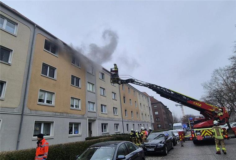 Wohnungsbrand im Stadtteil Lehe