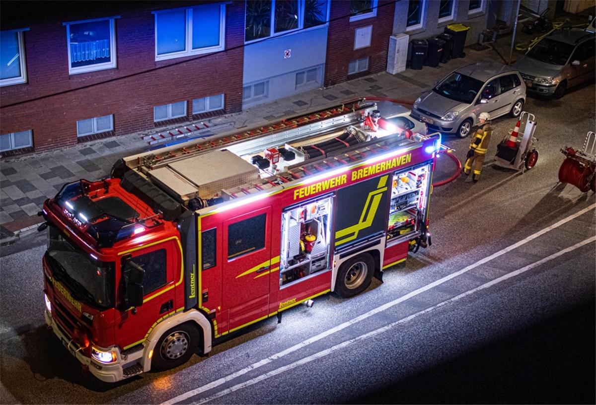 Feuerwehreinsatz in der Straße „An Der Mühle“ 