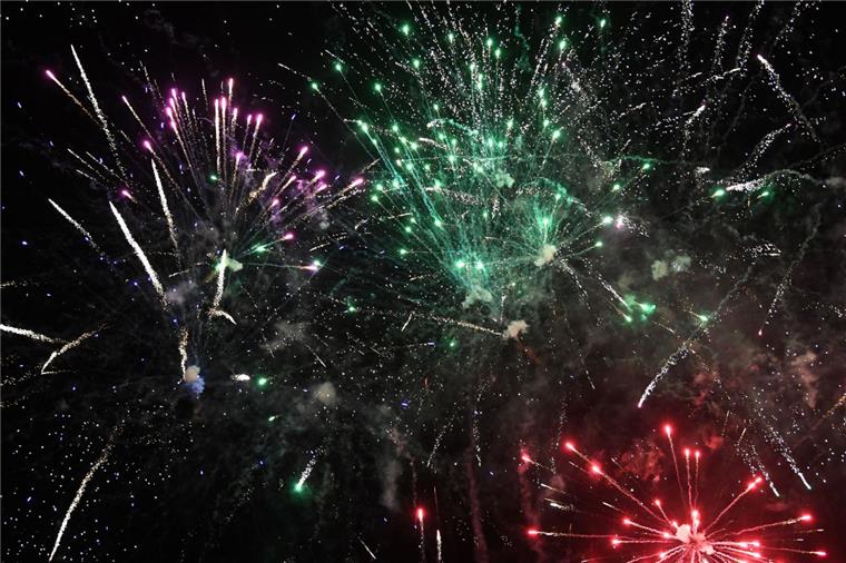 Feuerwerk sollte eigentlich aus Flaschen oder ähnlichem gestartet werden.