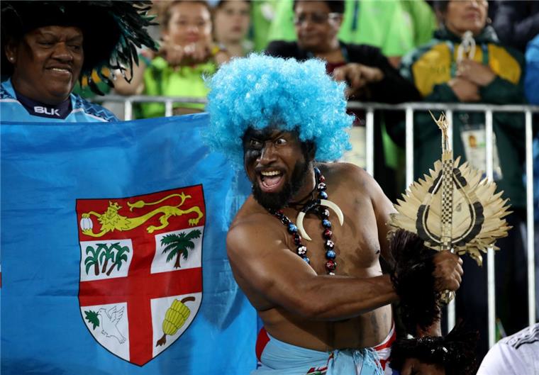 Fidschi jubelt: Nicht nur die Fans des Rugby-Teams sind völlig aus dem Häuschen.