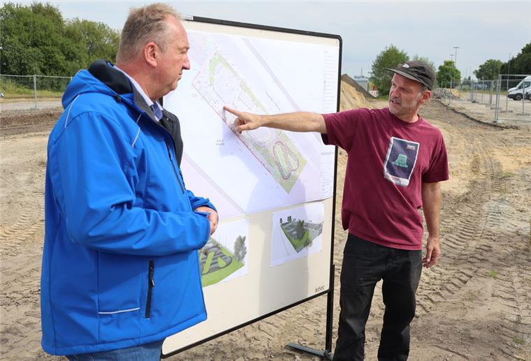 Skatepark am Cuxhavener Bahnhof wird gebaut