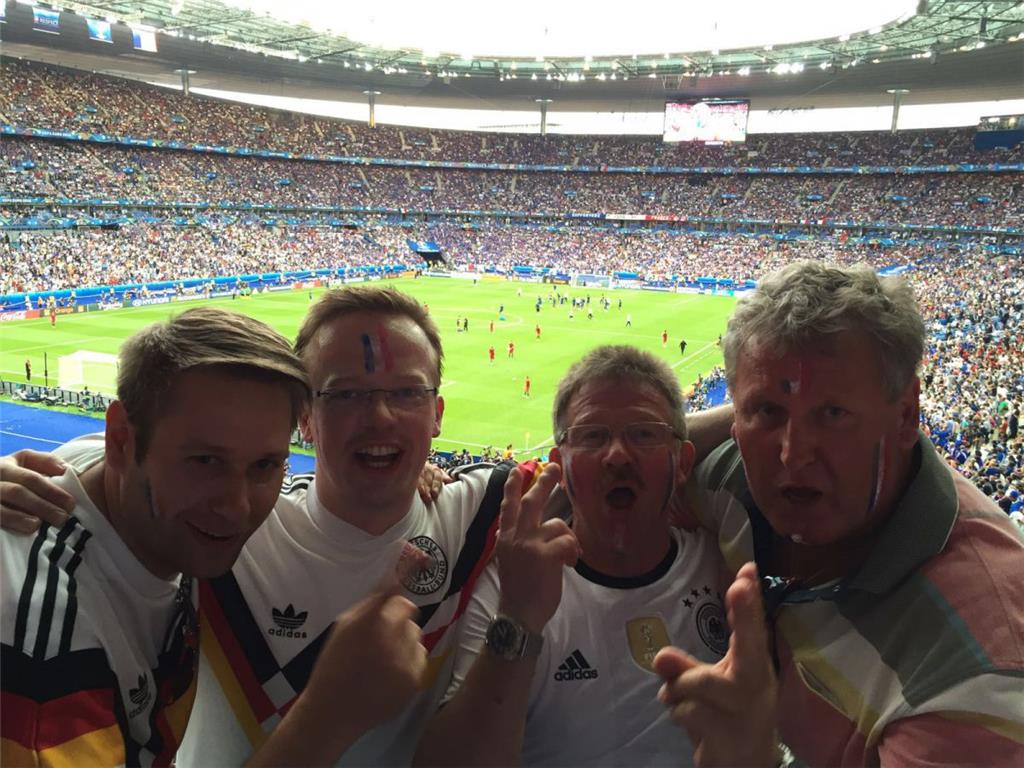 Finale in Paris: Die Stimmung in der Stadt und im Stadion war großartig.