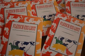 "Fleisch Ess Lust" ist das sechste deutschsprachige Buch des Landfrauenvereins Wesermünde.