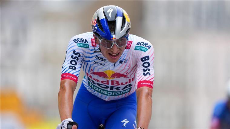 Florian Lipowitz ist der deutsche Hoffnungsträger bei der 112. Tour de France.