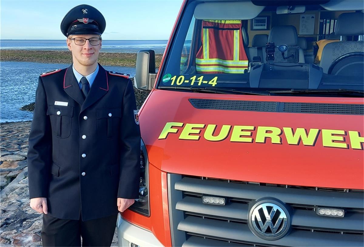 Feuerwehr Butjadingen rüstet online auf Florian Vollprecht ist der neue Pressewart der Freiwilligen Feuerwehr Butjadingen.