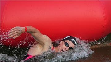 Florian Wellbrock gewinnt den Freiwasser-Weltcup in Saudi-Arabien.