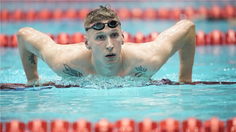 Florian Wellbrock hat im Becken vor allem über 1500 Meter Freistil Chancen, es nach ganz oben auf das Podest zu schaffen (Archivbild).