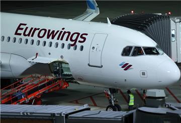 Eine Maschine der Fluggesellschaft Eurowings