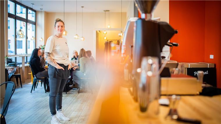 Blick ins Café.