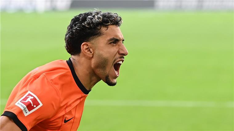 Doppelpack gegen Ex-Club: Frankfurts Topsturm schlägt zu Frankfurter Matchwinner: Stürmer Omar Marmoush.