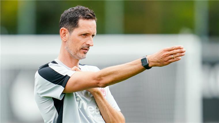 Frankfurts Trainer Toppmöller steht unter verschärfter Beobachtung