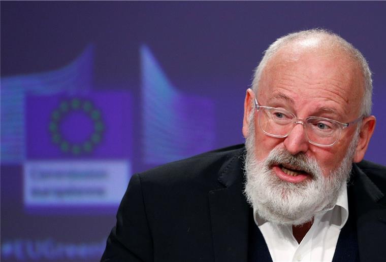 Frans Timmermans, Vizepräsident der Europäischen Kommission, hat Fehler bei der Impfstoff-Bestellung zugegeben.