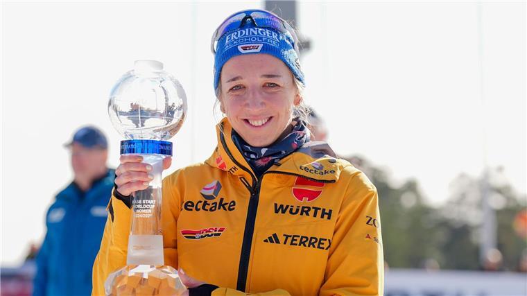 Franziska Preuß gewinnt den Gesamtweltcup.
