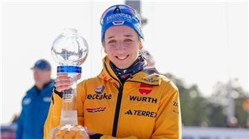 Franziska Preuß gewinnt den Gesamtweltcup.