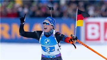 Franziska Preuß ist die größte deutsche Medaillen-Hoffnung bei der WM.