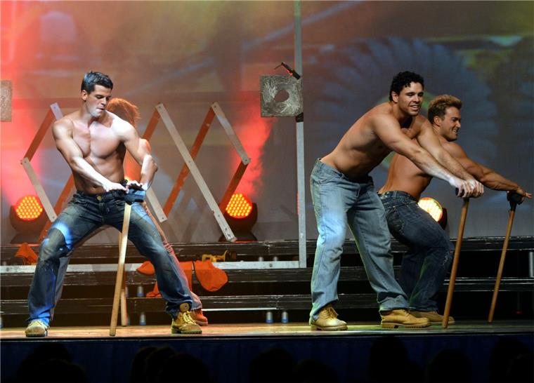 Frauen aufgepasst: Die Chippendales werden der Stadthalle am Samstag wieder einheizen.