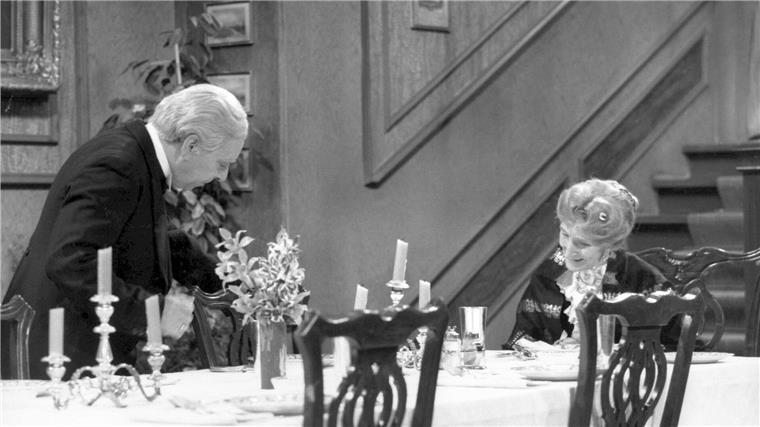Freddie Frinton und May Warden in dem Klassiker „Dinner for One“.