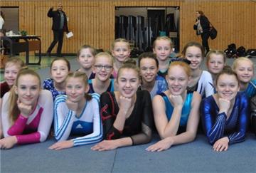 Freuen sich auf die Kreismeisterschaft in heimischer Halle: Die Leistungsturnerinnen des TSV Bremervörde.